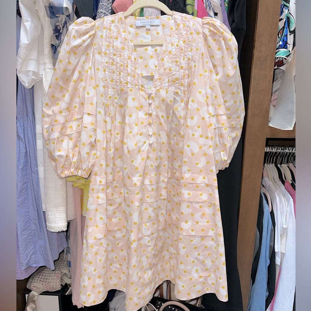 Hunter Bell Puff Sleeve Dress